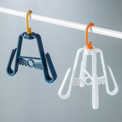 Móc phơi giày dép 4 nhánh 360 độ (Màu ngẫu nhiên) (TH337)