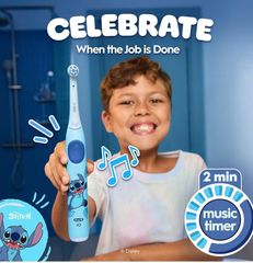 Bàn chải đánh răng điện Oral-B iO 6+ dành cho trẻ em hình Disney Stitch