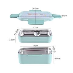 Hộp Cơm Giữ Nhiệt Inox 2 Tầng Ngăn (TH342)