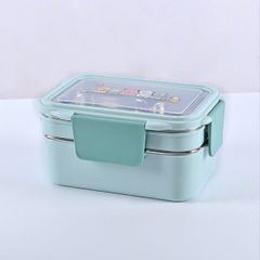 Hộp Cơm Giữ Nhiệt Inox 2 Tầng Ngăn (TH342)