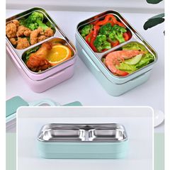 Hộp Cơm Giữ Nhiệt Inox 2 Tầng Ngăn (TH342)