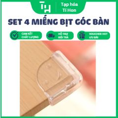 Set 4 Miếng bịt góc bàn loại to (TH345)
