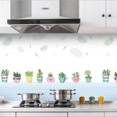 Giấy bạc hoa văn dán tường nhà bếp (Màu ngẫu nhiên) (TH348)
