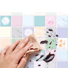 Giấy bạc hoa văn dán tường nhà bếp (Màu ngẫu nhiên) (TH348)