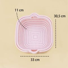 BỘ THAU RỔ VUÔNG 6 MÓN VIỆT NHẬT (Màu ngẫu nhiên) (TH352)