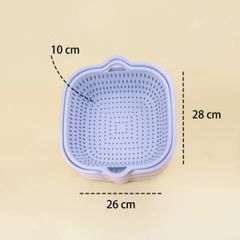 BỘ THAU RỔ VUÔNG 6 MÓN VIỆT NHẬT (Màu ngẫu nhiên) (TH352)