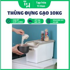 Thùng đựng gạo 10kg (Màu ngẫu nhiên) (TH356)
