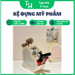 Kệ đựng mỹ phẩm, kệ đựng dụng cụ học tập trái tim (Màu ngẫu nhiên) (TH361)