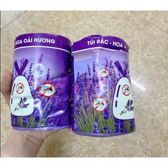 Cuộn túi rác có quai xách oải hương tím (TH362)