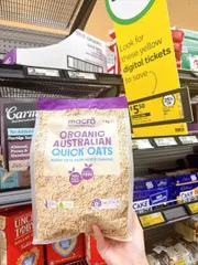 Yến Mạch Hữu Cơ Úc 500g Macro - Thực Phẩm Eat Clean Tiện Lợi, Bữa Sáng Năng Lượng Cao, Hỗ Trợ Sức Khỏe