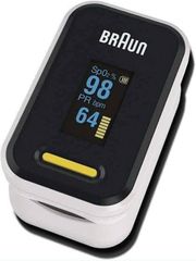 MÁY ĐO NỒNG ĐỘ OXY TRONG MÁU (Sp02) và NHỊP TIM kẹp ngón tay Braun- Đức Auth 100%