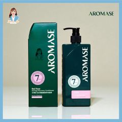 Dầu xả phục hồi tóc khô xơ, hư tổn Đài Loan AROMASE Red Rose Damage Recovery Conditioner 400ml