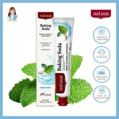 Kem đánh răng baking soda, bạc hà New Zealand Red Seal Baking Soda Toothpaste Fresh Mint 100g