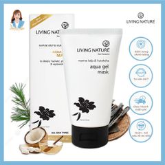 Mặt nạ dạng gel cấp ẩm sâu, phục hồi da, giảm nếp nhăn New Zealand Living Nature Aqua Gel Mask 75ml
