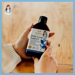 Thực phẩm bảo vệ sức khỏe Deep Lung Support 250ml từ 12 tuổi - Thương hiệu Harker Herbals dạng siro