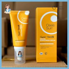 Kem chống nắng siêu mịn New Zealand SPF30 Oasis Beauty Super Smooth Facial Sunscreen 50ml