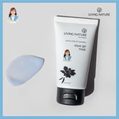 Mặt nạ dạng gel cấp ẩm sâu, phục hồi da, giảm nếp nhăn New Zealand Living Nature Aqua Gel Mask 75ml