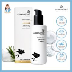 Sữa rửa mặt cho da dầu, mụn New Zealand Living Nature Purifying Cleanser 120ml 739508