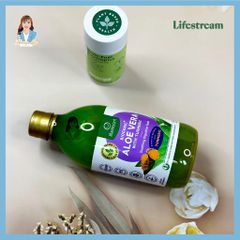 Nước ép nghệ nha đam hỗ trợ tiêu hóa New Zealand Lifestream Biogenic Aloe Vera With Turmeric 500ml