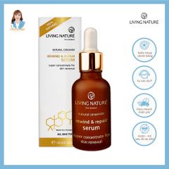 Serum phục hồi và tái tạo giúp da mềm mại New Zealand Living Nature Rewind & Repair Serum 18ml