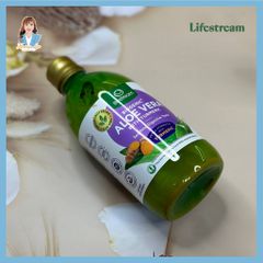 Nước ép nghệ nha đam hỗ trợ tiêu hóa New Zealand Lifestream Biogenic Aloe Vera With Turmeric 500ml
