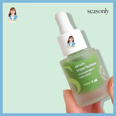 Serum loại bỏ mụn, giảm thâm mờ sẹo Pháp Seasonly Sérum Imperfections (Blemish-Control Serum) 30ml