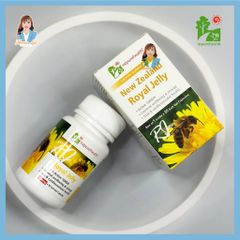Viên uống sữa ong chúa New Zealand NZ Pure Health Royal Jelly 30 viên 739525