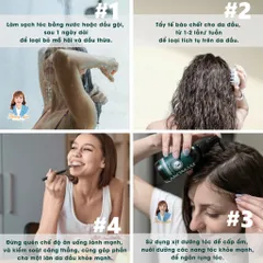 Xịt dưỡng tóc, chăm sóc da đầu Đài Loan AROMASE Herbal Scalp Care Spray 40ml - cho da đầu khô