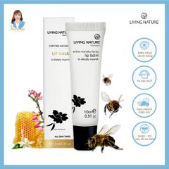 Son dưỡng môi dạng gel cho mọi loại da New Zealand Living Nature Lip Balm 10ml