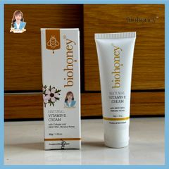 Kem bổ sung vitamin E làm đẹp da New Zealand Biohoney Natural Vitamin E Cream 50g