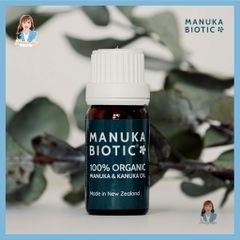 Tinh dầu manuka 100% hữu cơ New Zealand Manuka Biotic Certified Organic Manuka Oil 10ml 739538