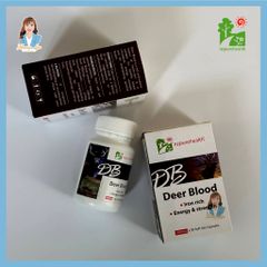 Viên uống máu hươu bổ máu, cấp sắt New Zealand NZ Pure Health Deer Blood 100 viên 739544