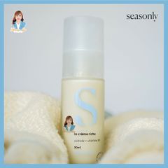 Kem dưỡng ẩm làm sáng da cho da khô Pháp Seasonly La Crème Fluide (The Light Cream) 30ml