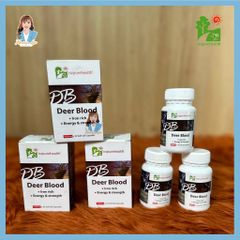 Viên uống máu hươu bổ máu, cấp sắt New Zealand NZ Pure Health Deer Blood 100 viên 739544