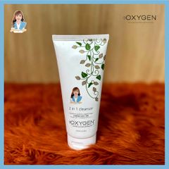 Sữa rửa mặt cho da dầu mụn, da nhạy cảm New Zealand OXYGEN 2 in 1 Cleanser 200ml