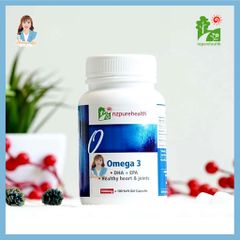 Viên uống dầu cá omega 3 New Zealand NZ Pure Health Omega 3 (100 viên)