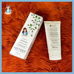 Sữa rửa mặt cho da dầu mụn, da nhạy cảm New Zealand OXYGEN 2 in 1 Cleanser 200ml