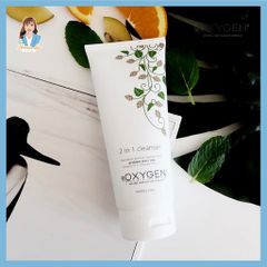Sữa rửa mặt cho da dầu mụn, da nhạy cảm New Zealand OXYGEN 2 in 1 Cleanser 200ml
