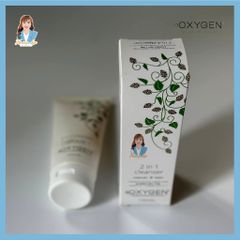 Sữa rửa mặt cho da dầu mụn, da nhạy cảm New Zealand OXYGEN 2 in 1 Cleanser 200ml
