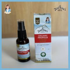 Xịt họng keo ong manuka MGO650+ New Zealand TranzAlpine Organic Propolis Throat Spray 30ml 739550
