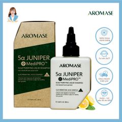 Dầu gội dạng lỏng sạch da đầu Đài Loan AROMASE Juniper MediPRO Scalp Purifying Liquid Shampoo 80ml