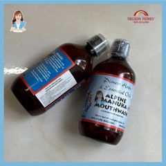 Nước súc miệng mật ong manuka New Zealand Nelson Honey Alpine Manuka Mouthwash 500ml 739574