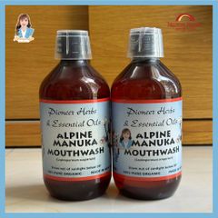 Nước súc miệng mật ong manuka New Zealand Nelson Honey Alpine Manuka Mouthwash 500ml 739574