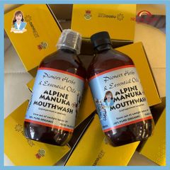 Nước súc miệng mật ong manuka New Zealand Nelson Honey Alpine Manuka Mouthwash 500ml 739574