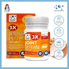 Viên uống bổ khớp, giảm nhức xương khớp New Zealand Deep Blue Health 3x Joint Defense 60 viên