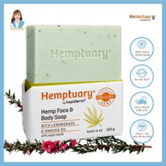 Xà phòng tắm và rửa mặt HGD New Zealand Hemptuary Face And Body Soap 100g 739586