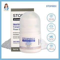 Lăn khử mùi, ngăn tiết mồ hôi Stopirex Détranspirant Intensif 30ml - hiệu quả 72h sau 1 liệu trình