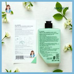 Sữa tắm, gội và rửa mặt 3 trong 1 Đài Loan AROMASE 5α Juniper Head-To-Toe Shampoo & Body Wash 260ml