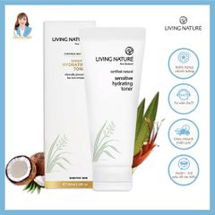 Toner dưỡng ẩm da nhạy cảm New Zealand Living Nature Sensitive Hydrating Toner 100ml 739598