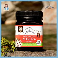 Mật ong hữu cơ manuka MG650+ New Zealand TranzAlpine 100% Organic Manuka Honey 250g 739620
